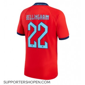 England Jude Bellingham #22 Borta Matchtröja VM 2022 Kortärmad